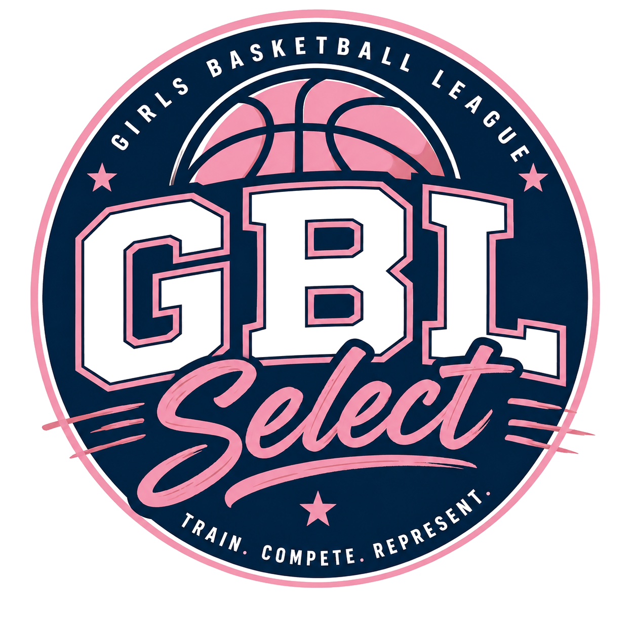GBL Select — Girls Basketball League badge